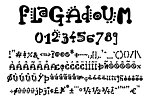 Flagadoum 英文字体