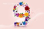 数字花