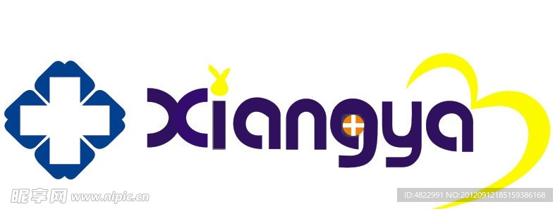 湘雅三医院LOGO 医院微标