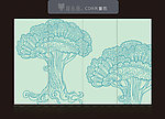 移门花纹