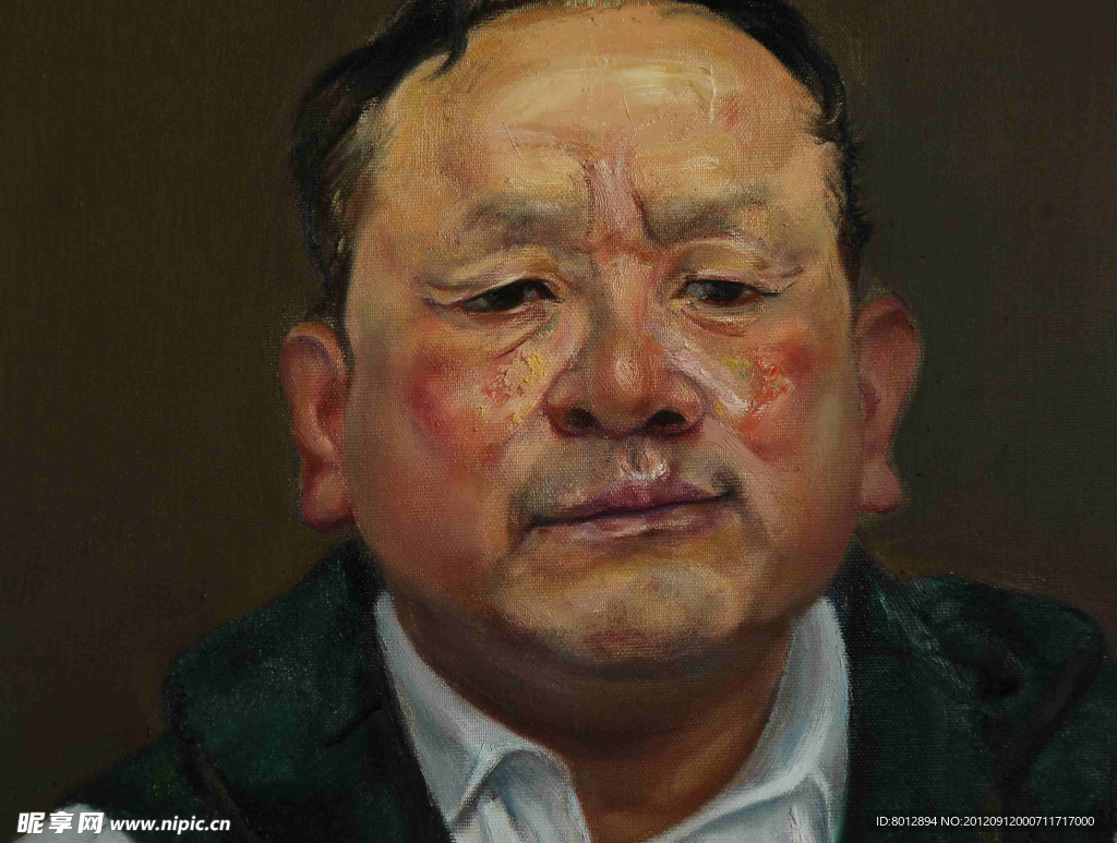 油画肖像