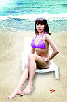 海边美女