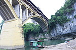 刘三姐故乡的风雨桥