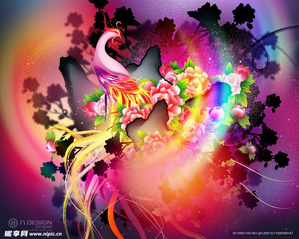 幻彩背景