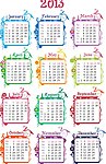 2013日历