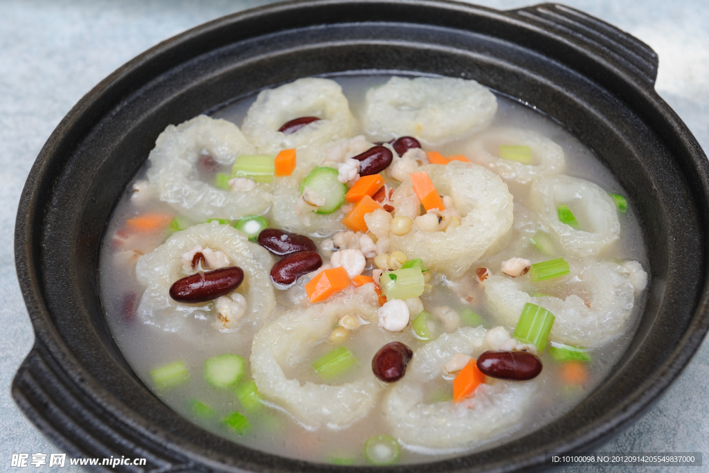 粗粮煮鳖鱼膘