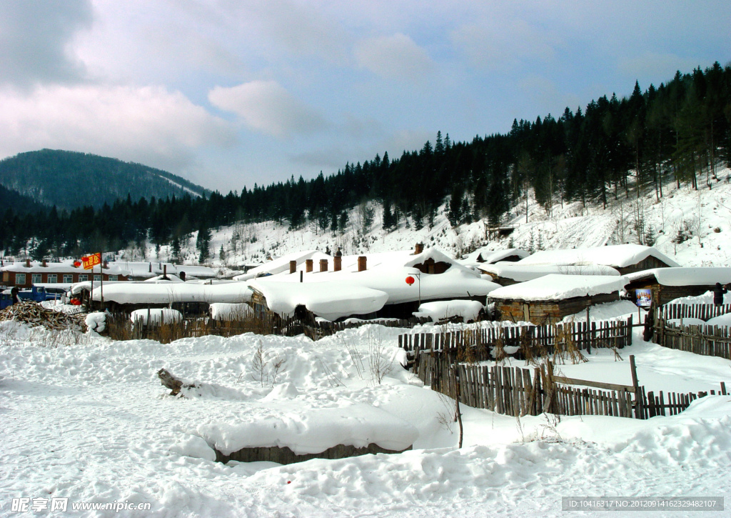 雪乡 双峰林场