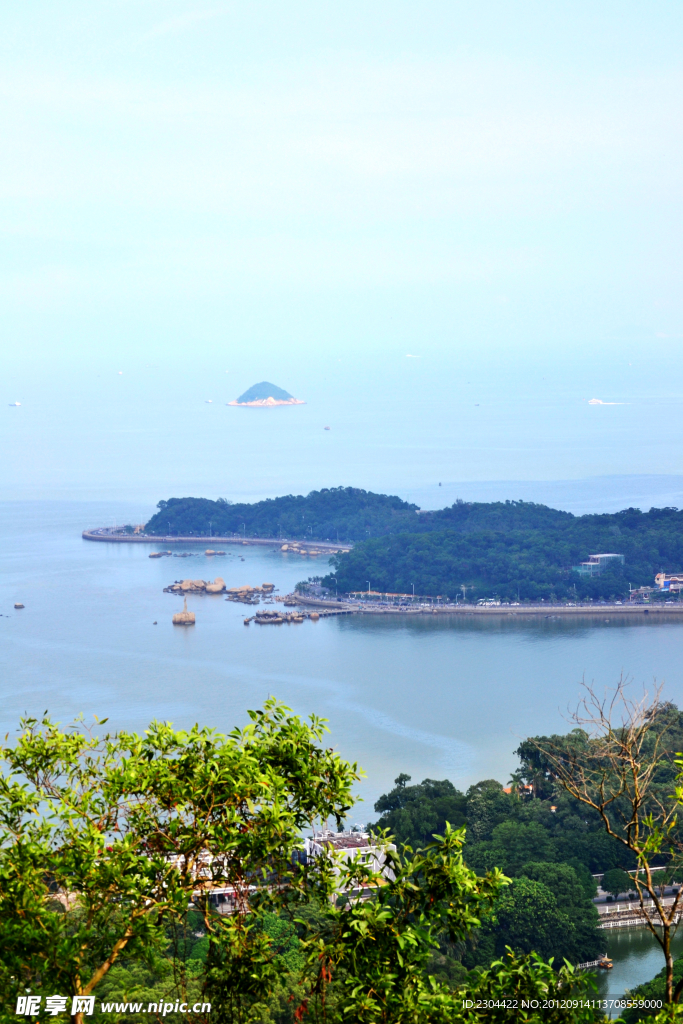 珠海海边的情人路