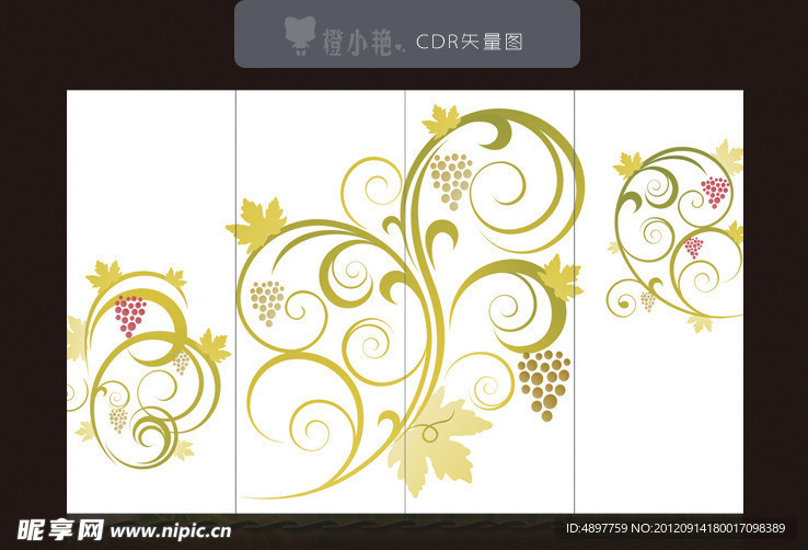 移门花纹