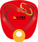 中国黄金黄金戒指爱情扇