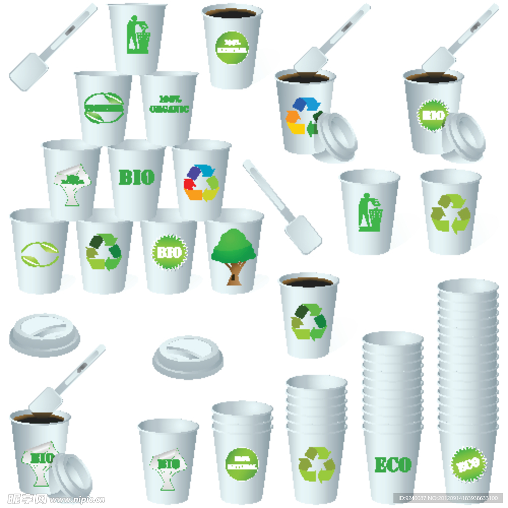 生态纸杯设计