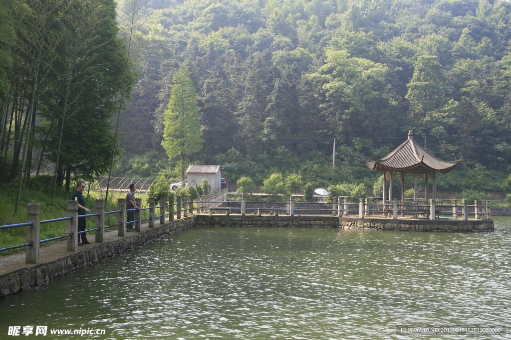 兰亭风景