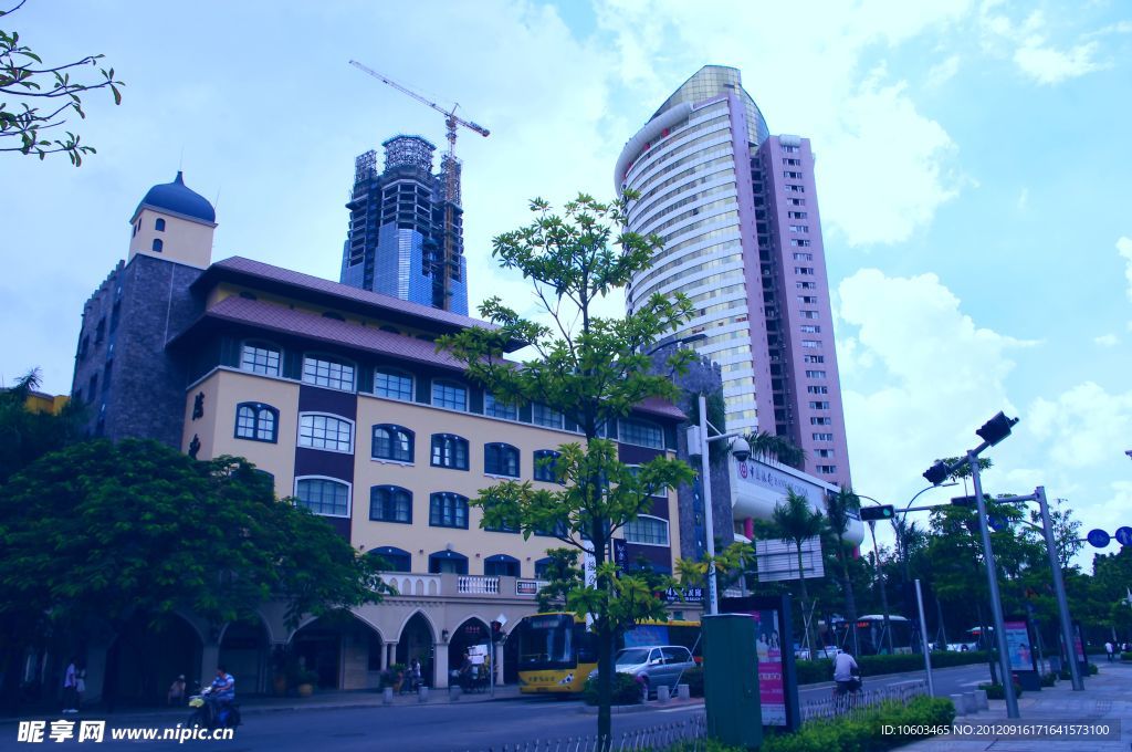 豪华楼景 商务住宅