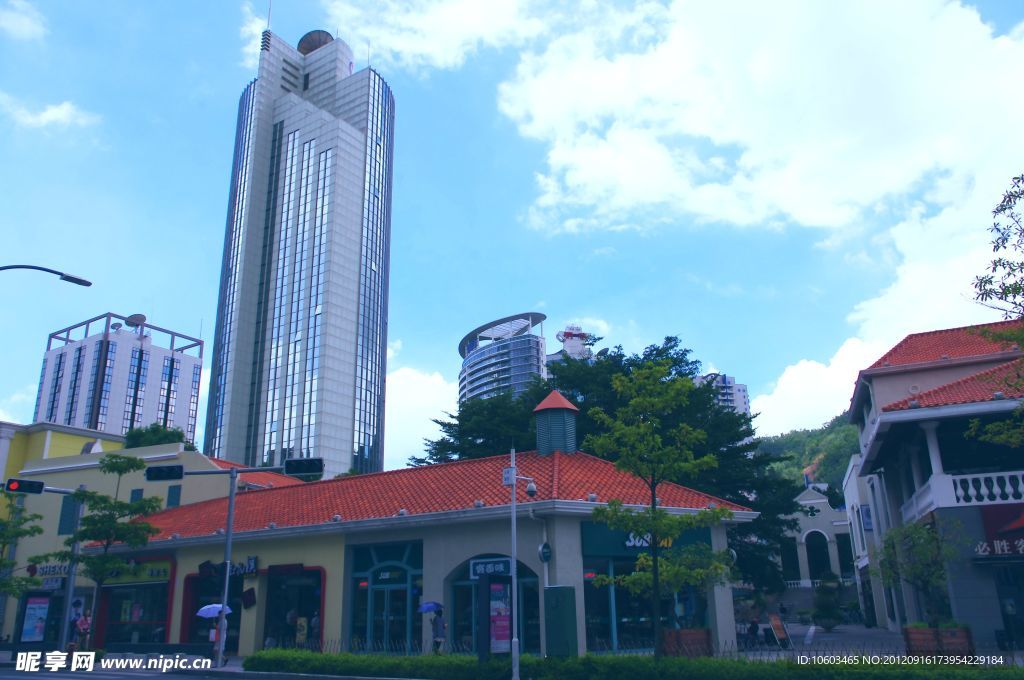 高层建筑 深圳蛇口