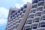 酒店后院楼景