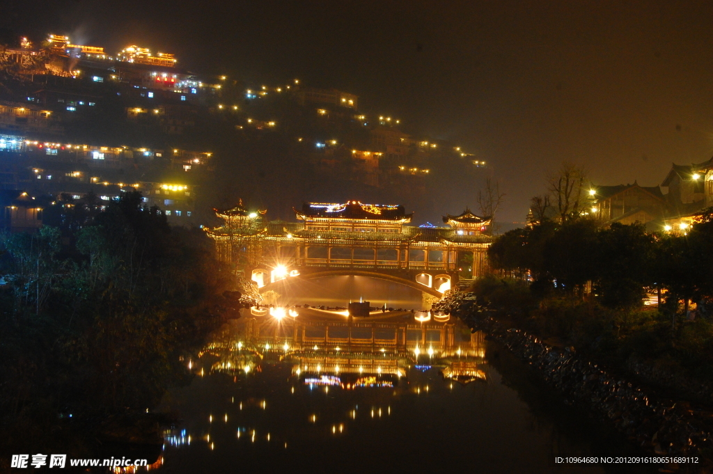 西江苗寨夜景