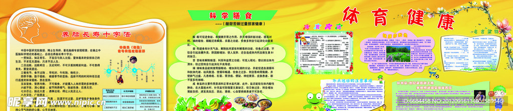 健康知识宣传栏