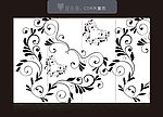 移门花纹