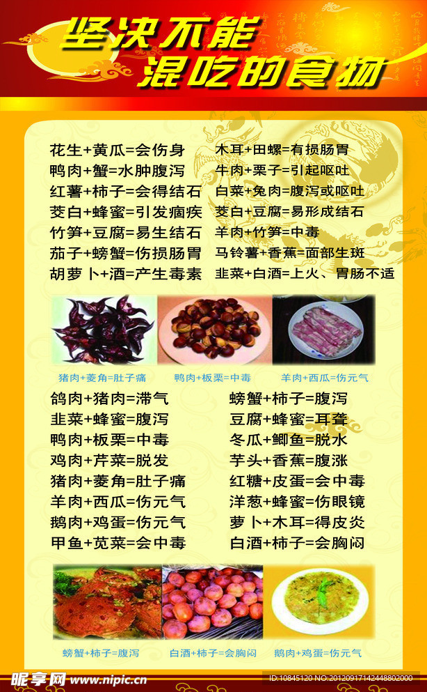 食物海报设计