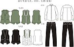 服装酒店门童男装