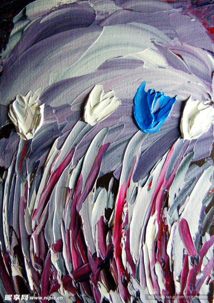 油画 花卉