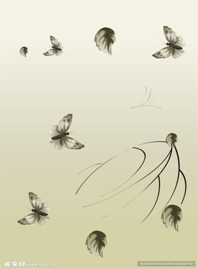 落蝶
