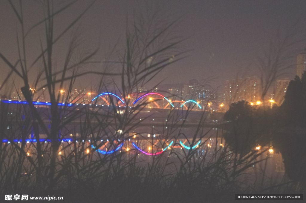 城市夜景 深圳