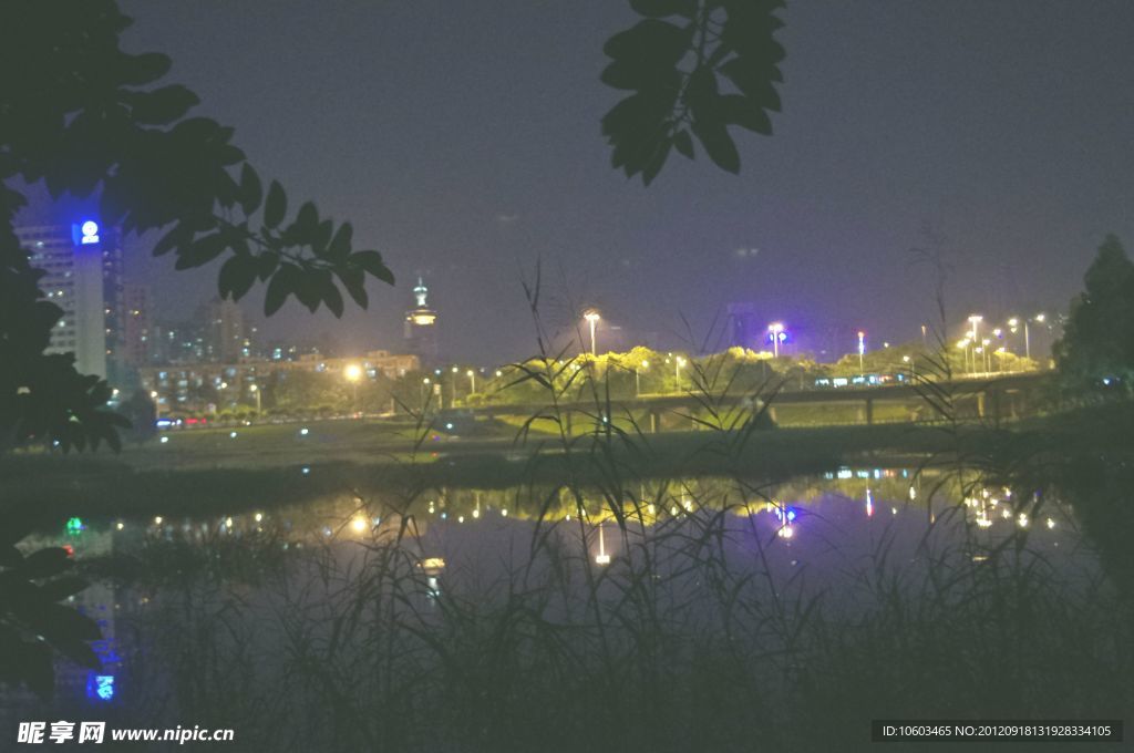 城市夜景 深圳