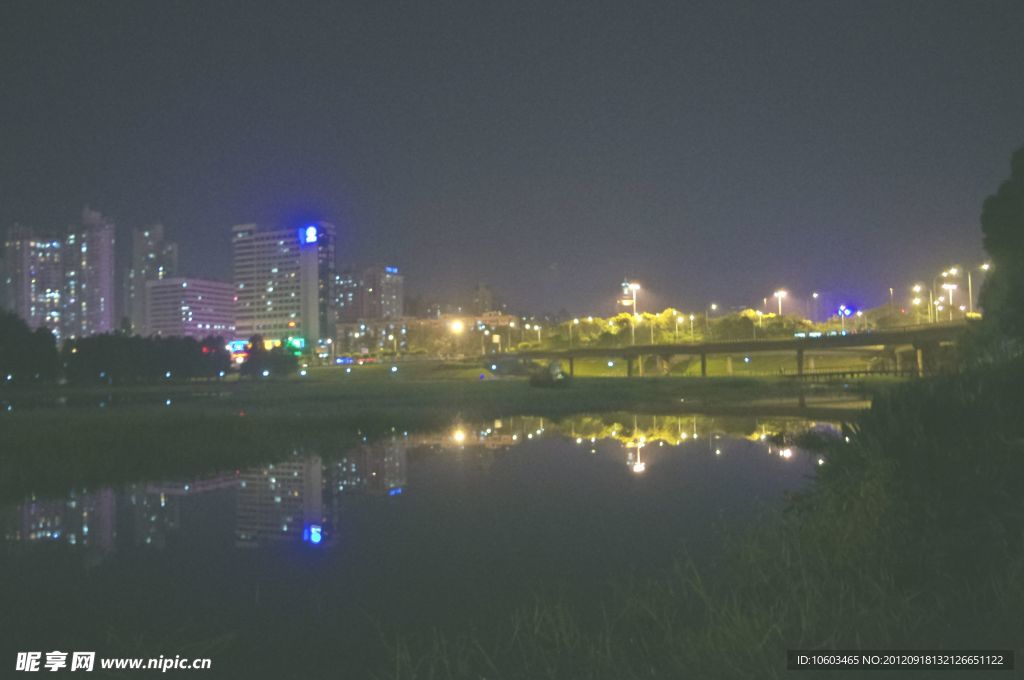 城市夜景 深圳