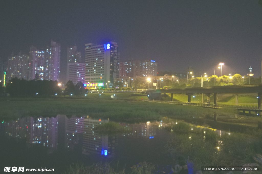城市夜景 深圳