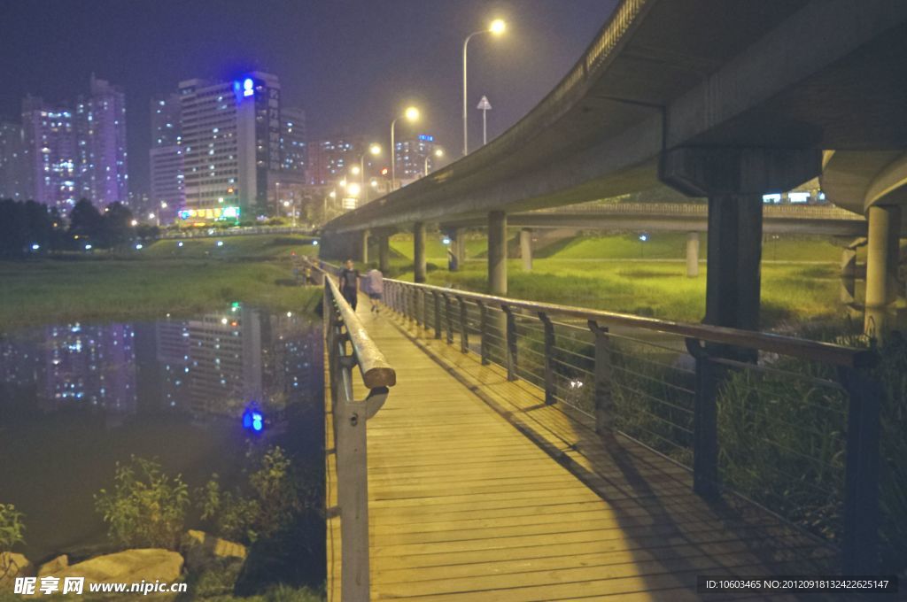 城市夜景 深圳