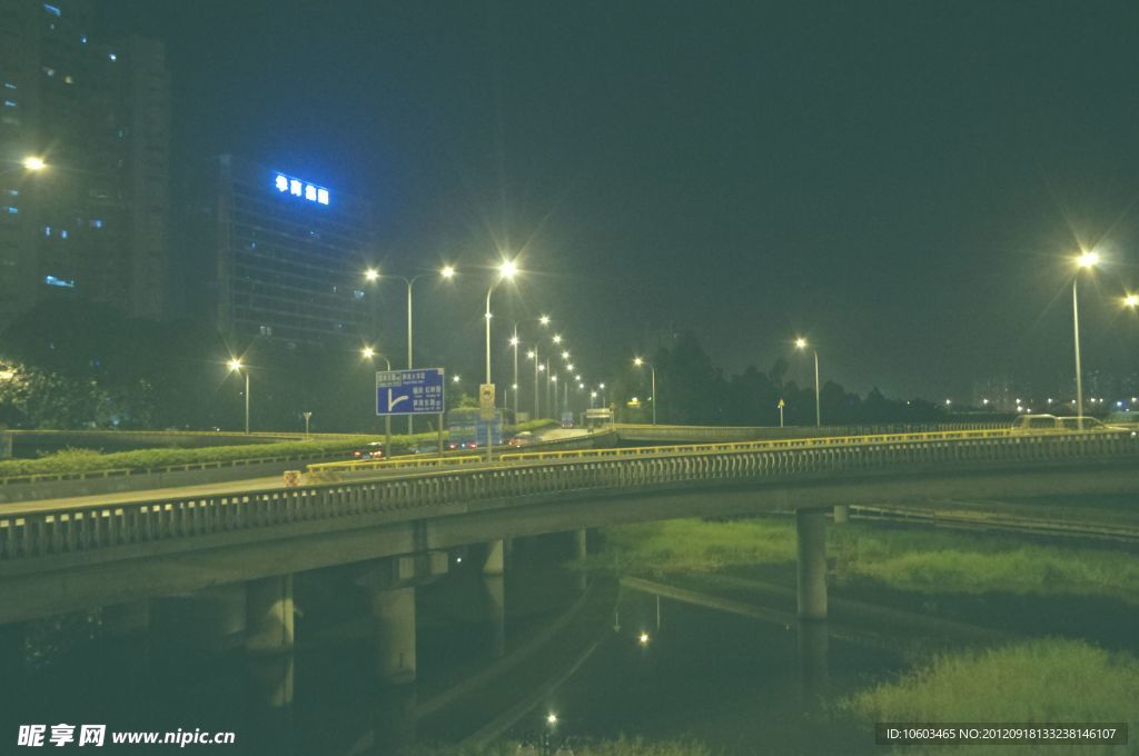 城市夜景 深圳