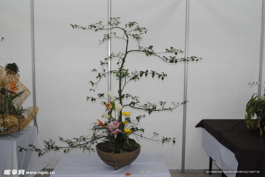 插花