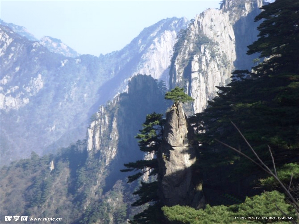 美丽黄山