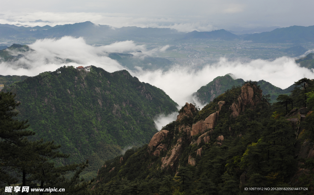 秀美九华山