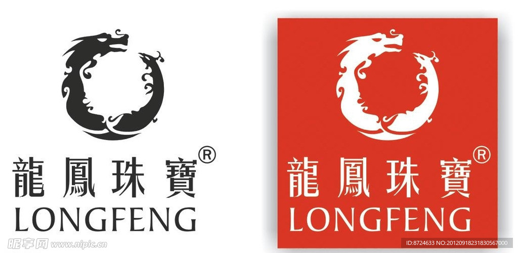 龙凤珠宝logo