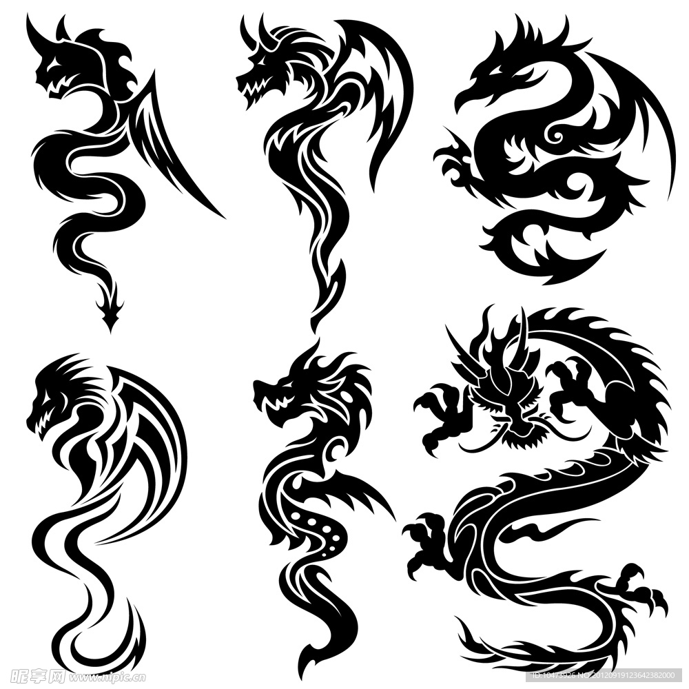 飞龙图案
