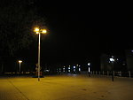 溪水广场夜景