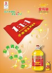 金龙鱼招贴 金龙鱼油广告宣传
