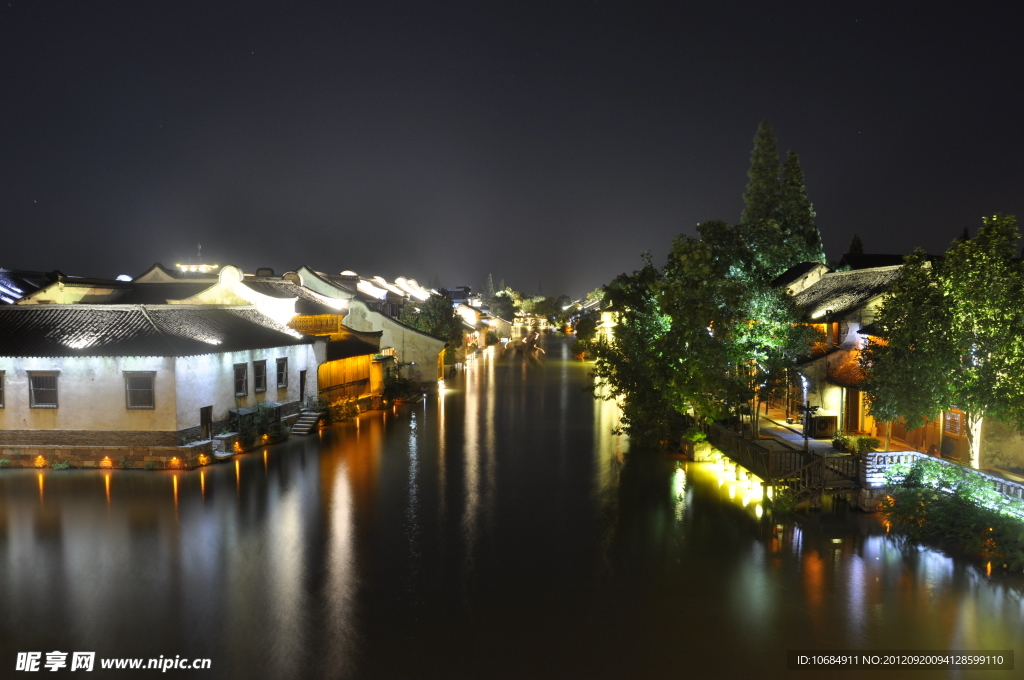 古建筑夜景