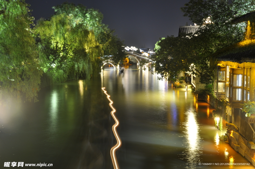 古建筑夜景