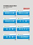 残联科室门牌设计