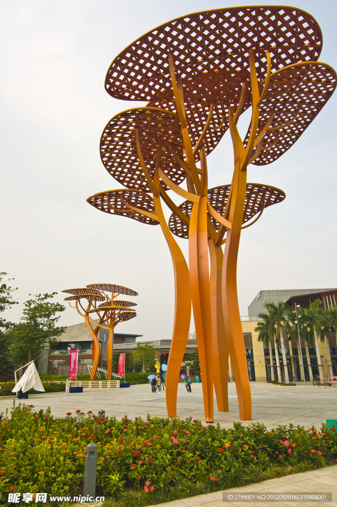 深圳欢乐海岸广场雕塑