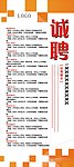 房地产招聘展架