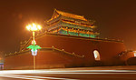 城门楼夜景