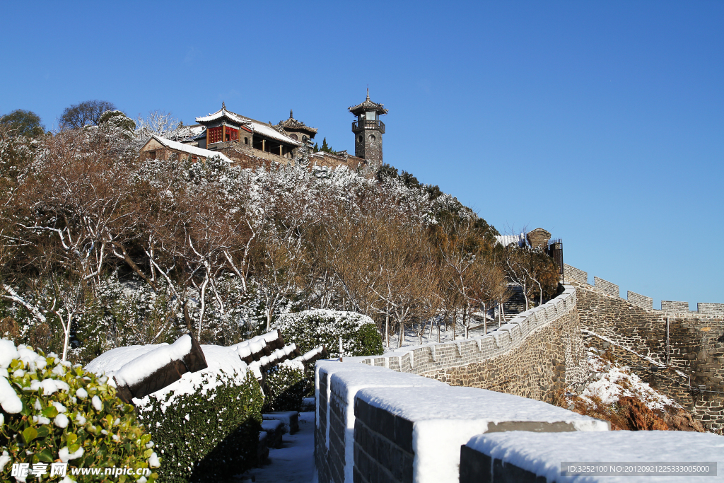 蓬莱阁建筑摄影