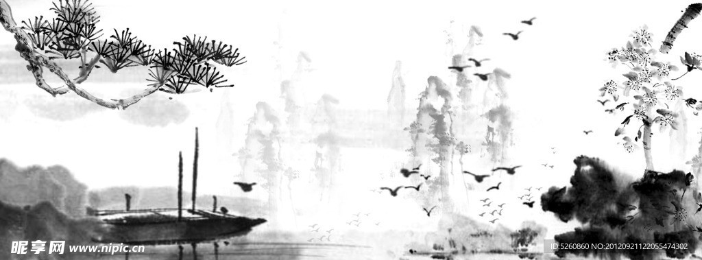 山水画