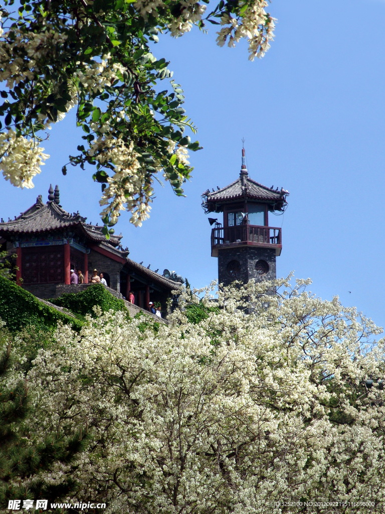 蓬莱阁建筑摄影