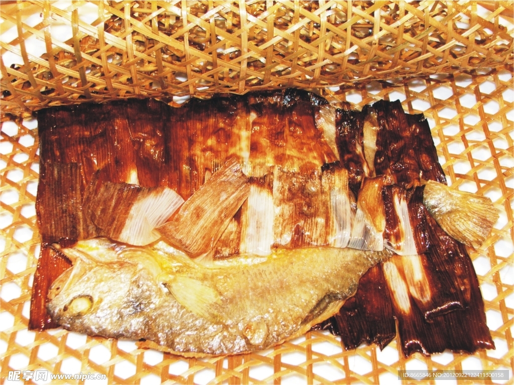 香葱夹大黄鱼