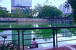 人工湖 深圳横岗社区